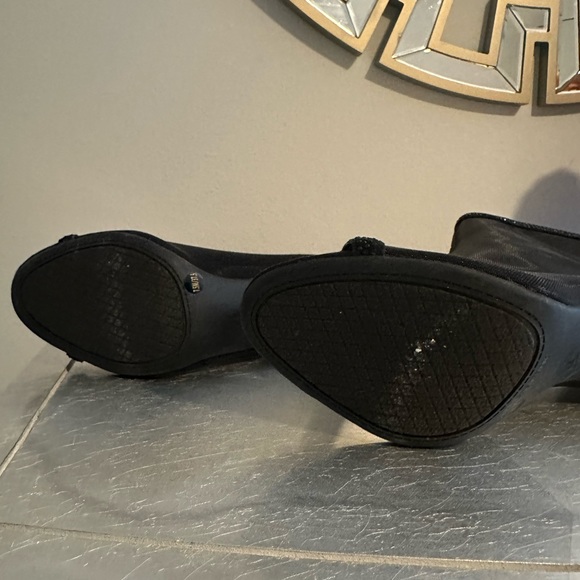 Jessica Simpson Mesh and Rhinestone Booties - Picture 5 of 5